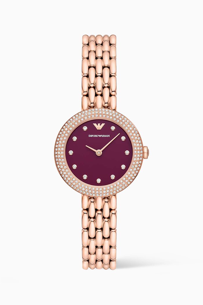 

Rosa Quartz Watch, 30mm, Rose gold