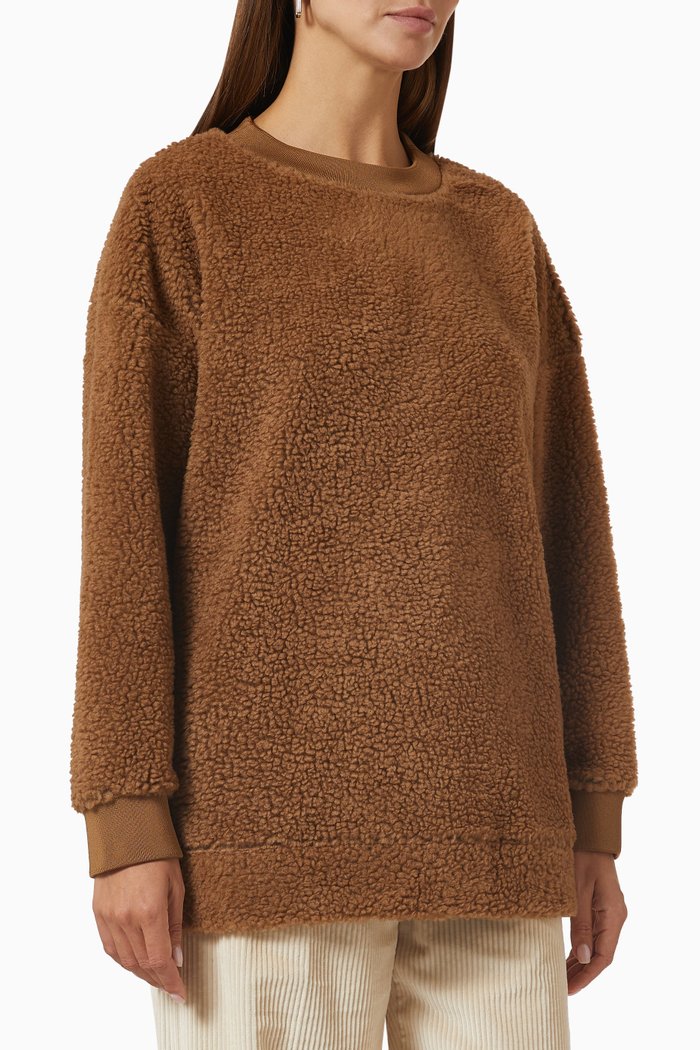 

Ribera Teddy Sweatshirt, Brown