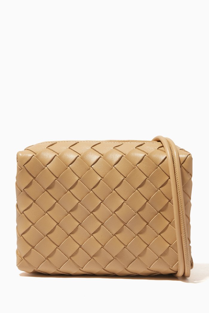 

Padded Cassette Bag in Nappa, Purple