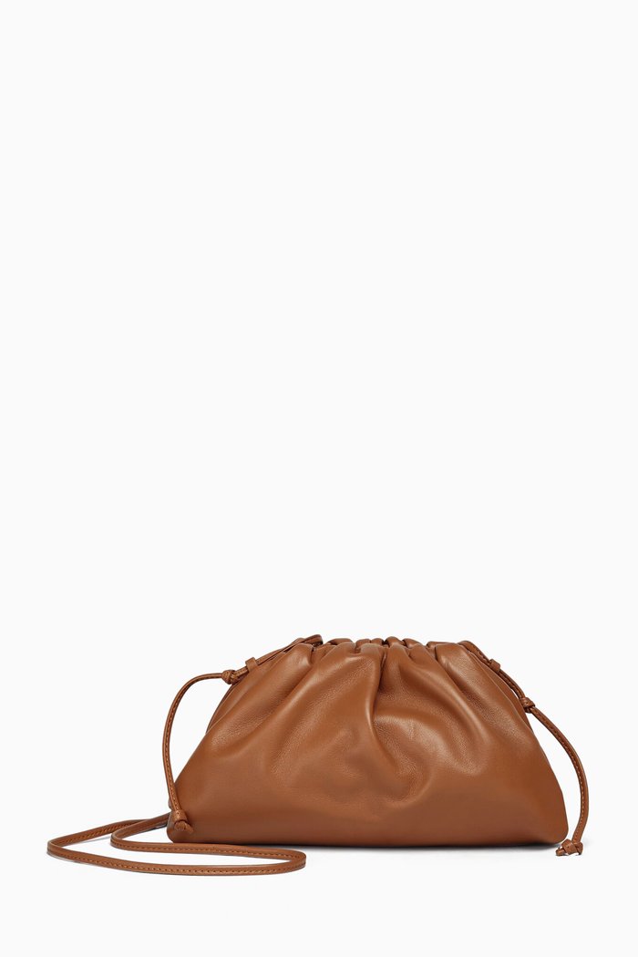 

Mini Pouch in Leather, Brown
