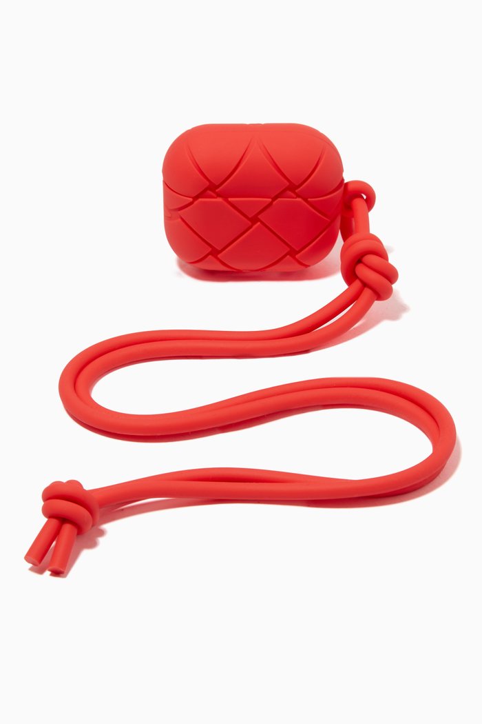 

AirPods 3rd Generation in Intreccio Rubber Silicone, Orange
