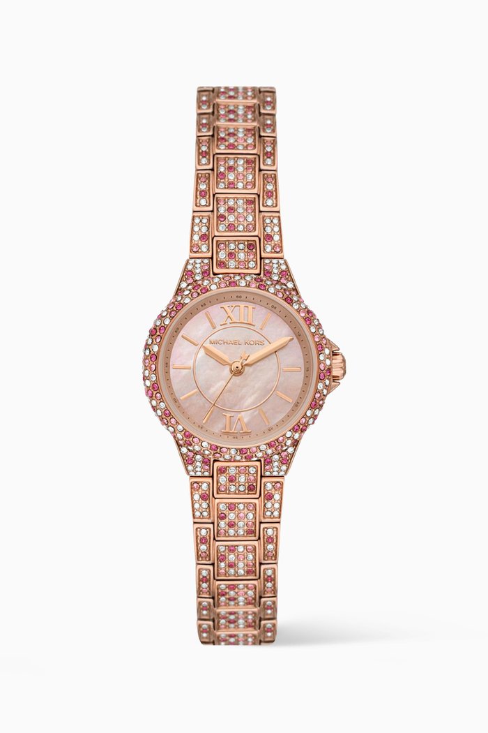 

Camillle Quartz Watch, Rose gold
