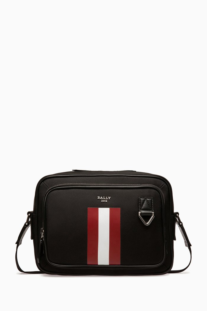 

Zedri Crossbody Bag in Nylon, Black
