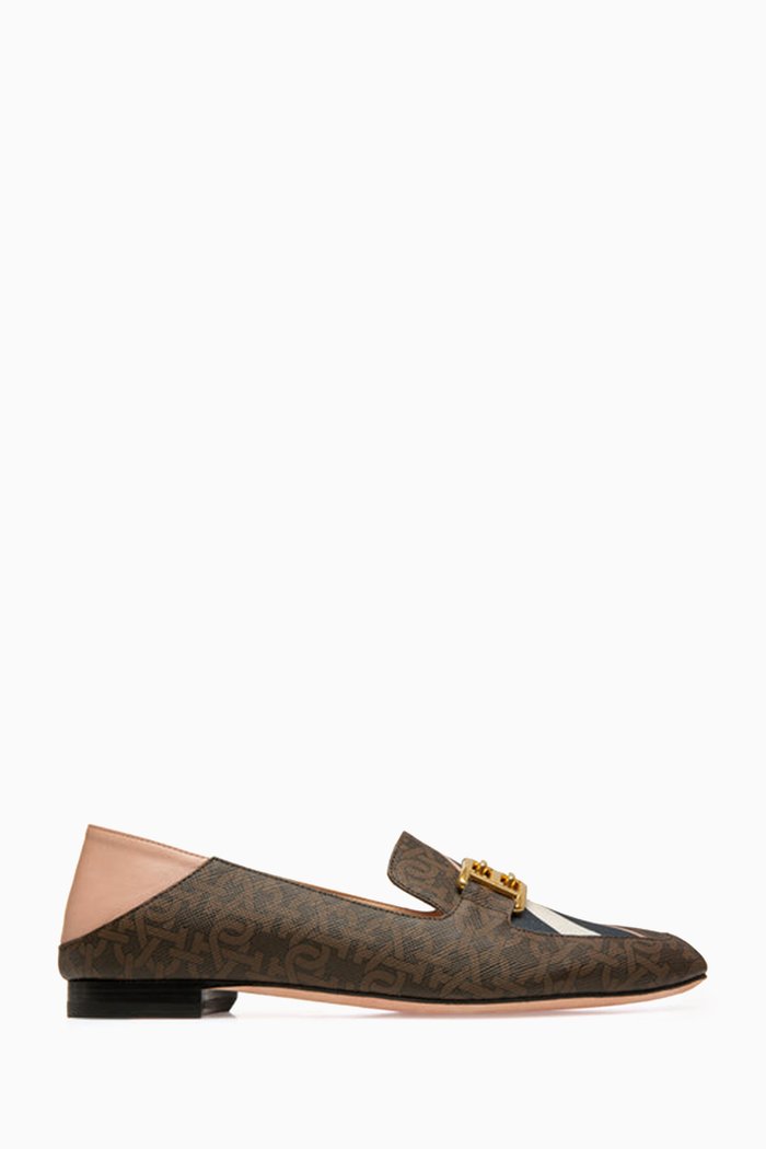 

Ellah B-chain Loafers in Coated-canvas, Multicolour