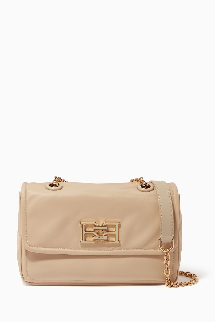 Ehrin Crossbody Bag in Recycled-nylon, Neutral