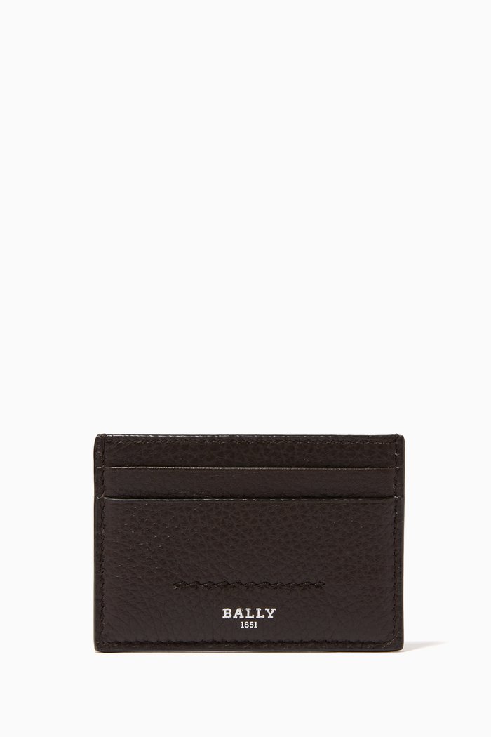 

Schar Card Holder in Bovine Leather, Brown