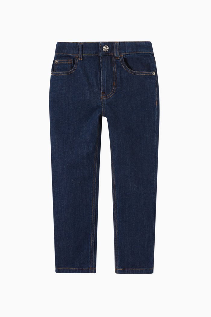 

Straight Leg Jeans in Denim, Blue