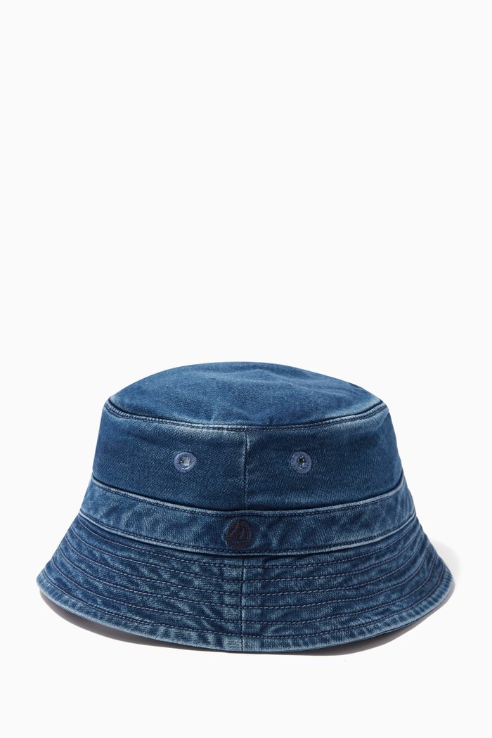 

Bucket Hat in Denim, Blue