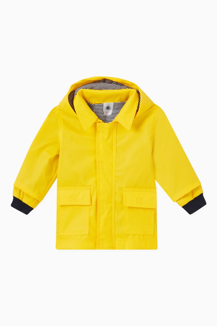 

Raincoat in Recycled Materials, Yellow