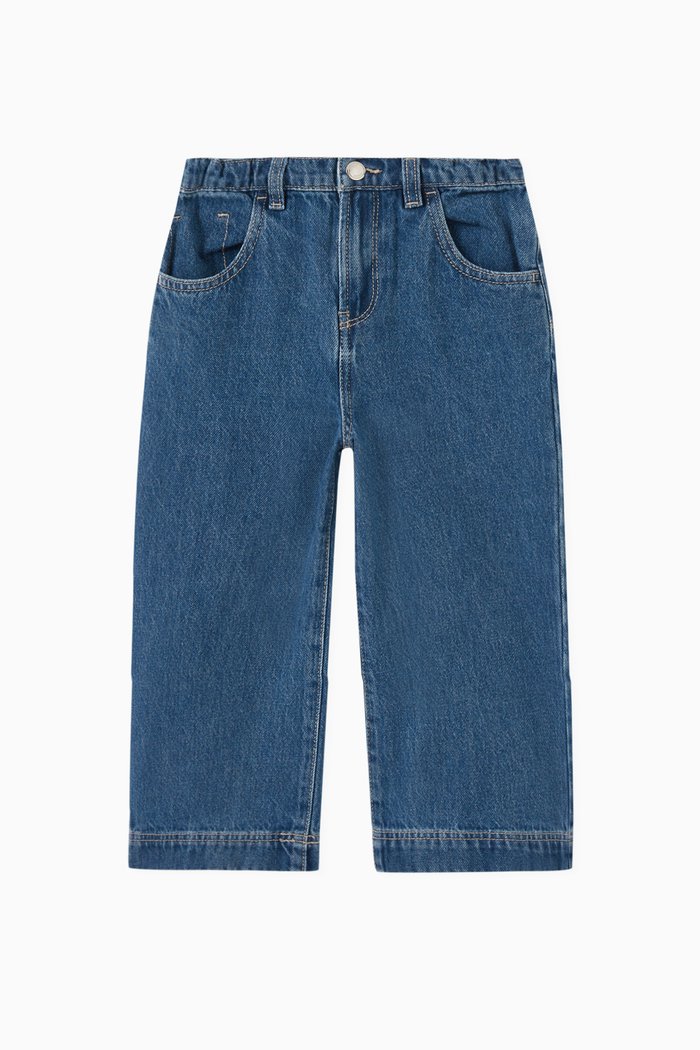 

Jeans in Cotton-denim, Blue
