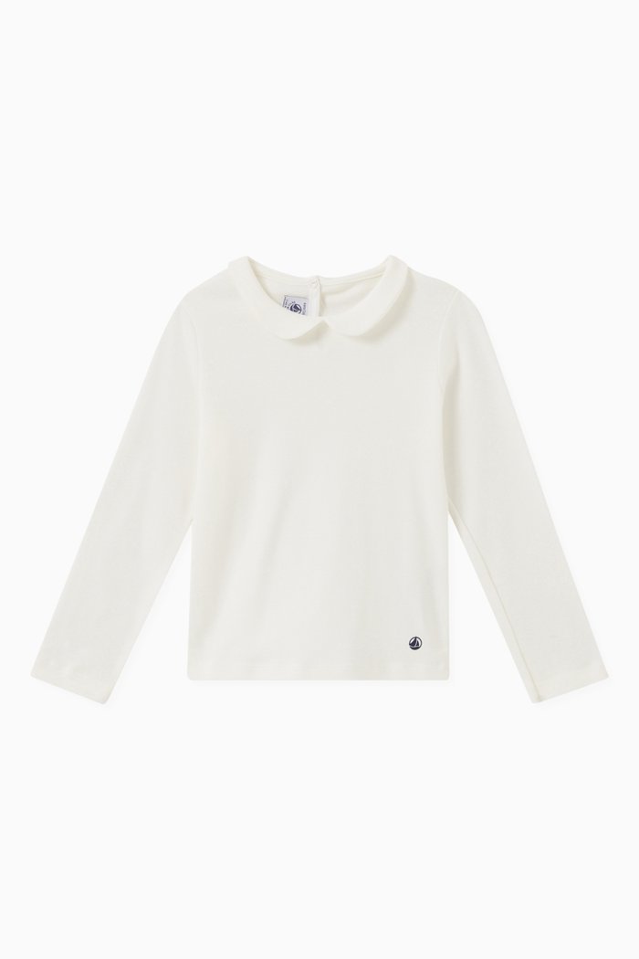Logo T-shirt in Cotton, White