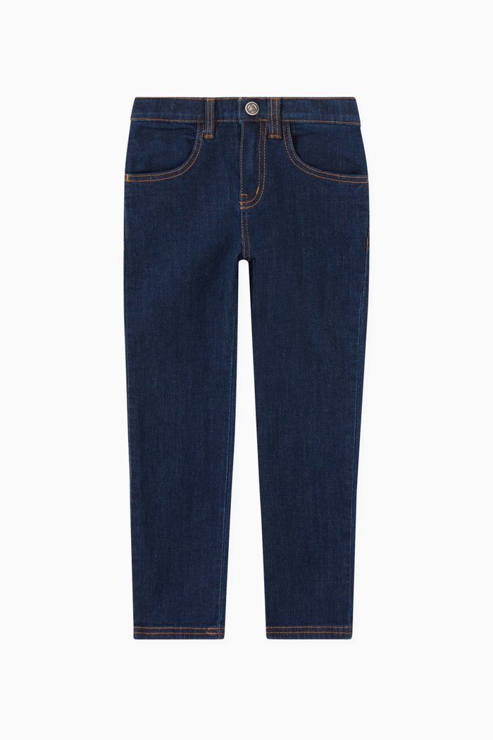 

Denim Pants in Cotton, Blue