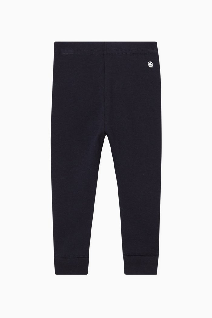 

Logo Leggings in Cotton, Blue