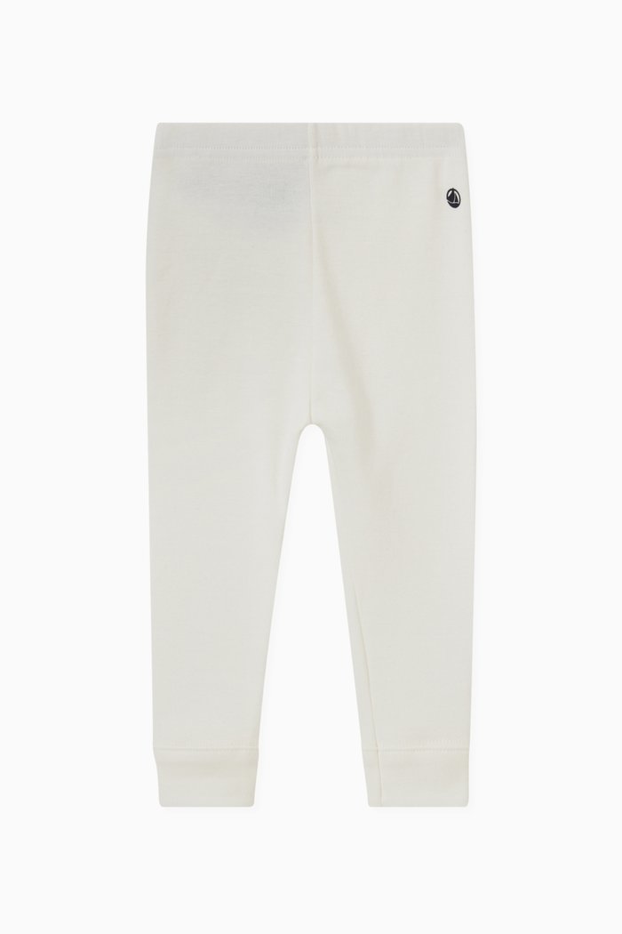 

Logo Leggings in Cotton, White