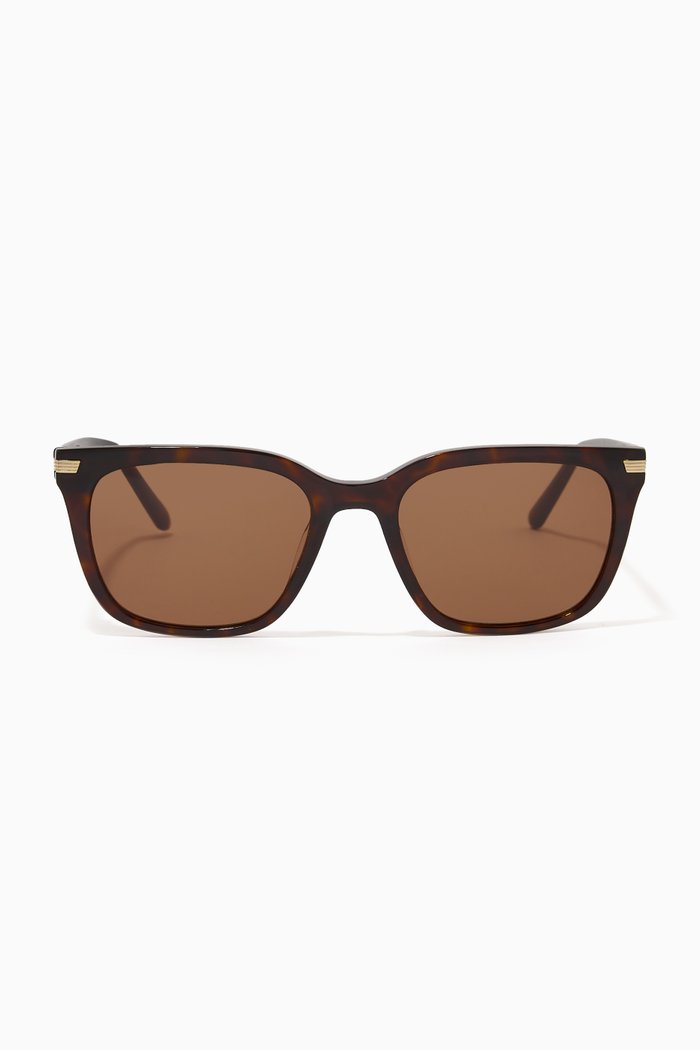 

Dock D-frame Sunglasses in Acetate, Brown