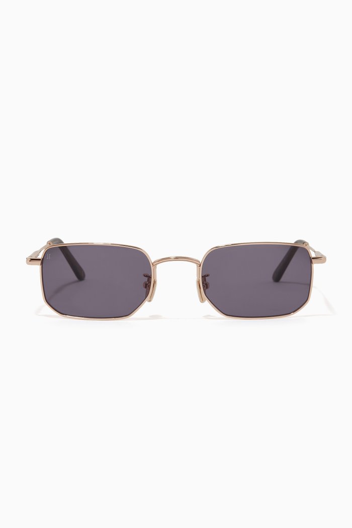

Heatwave Sunglasses in Metal, Black