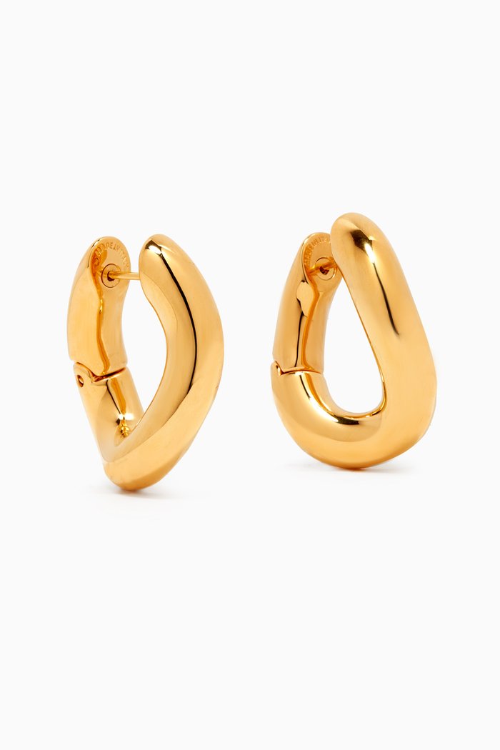 

Loop Earrings in Copper, Gold