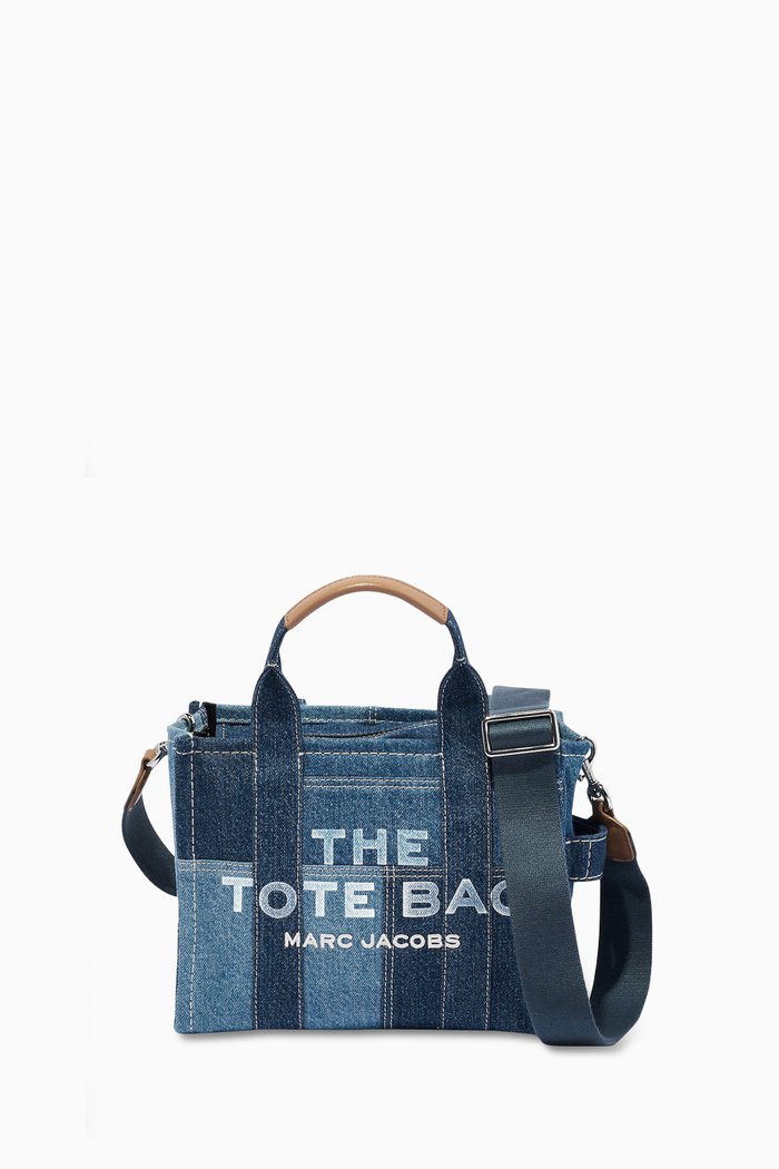 

The Small Tote Bag in Denim, Blue