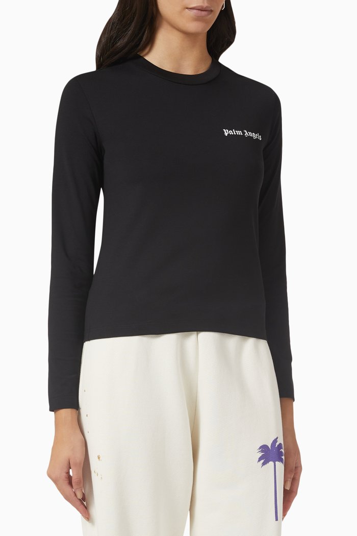 

Logo T-shirt in Jersey, Black