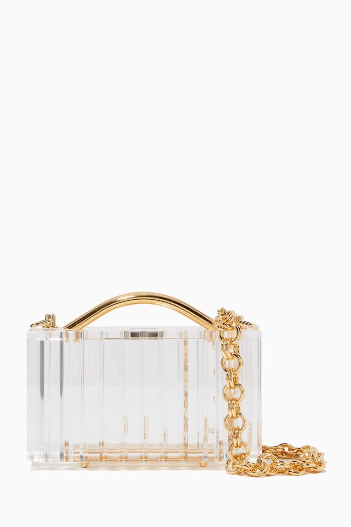 

Small Yara Shoulder Bag in Acrylic, Multicolour