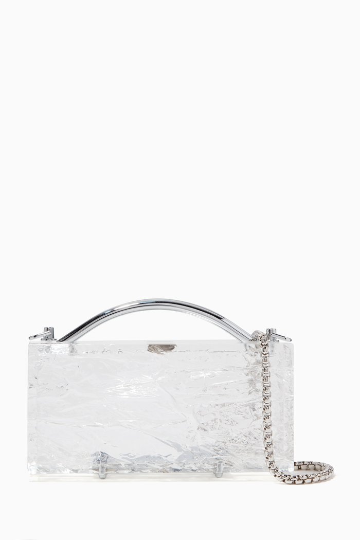 

Medium Eugene Top-handle Bag in Acrylic, Colourless