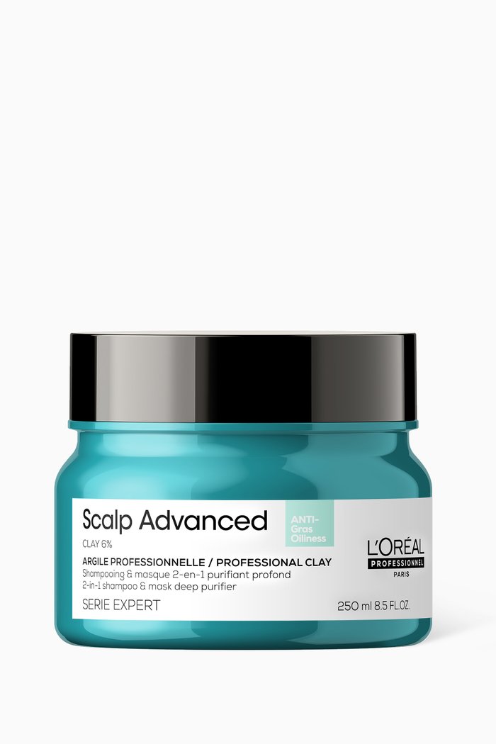 

Scalp Advanced Anti-Oiliness 2-in-1 Deep Purifier Clay, 250ml, Colourless