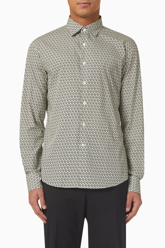 

Sporty Shirt in Cotton, Multicolour