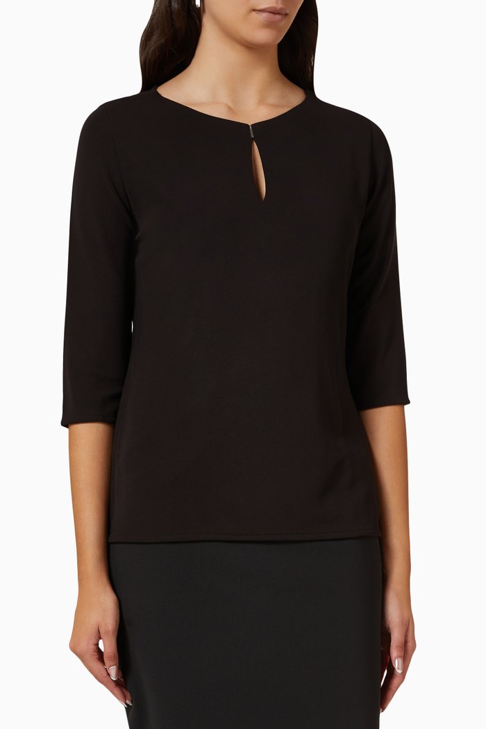 

Epina Top in Viscose, Black