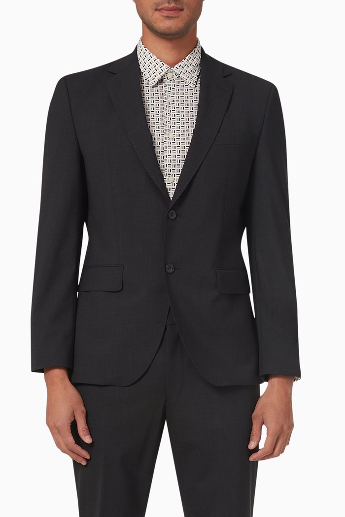 

Jeckson Blazer in Wool, Grey