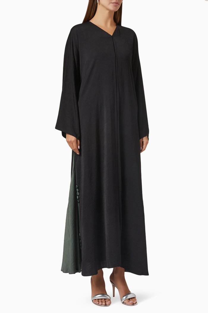 

Long Sleeve Abaya, Black