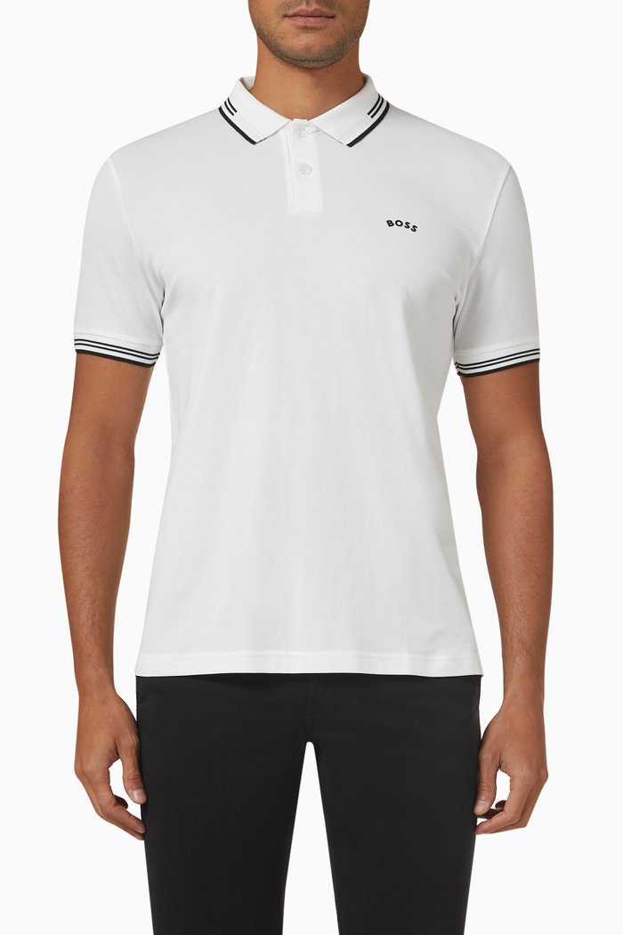 

Polo Shirt in Cotton, White
