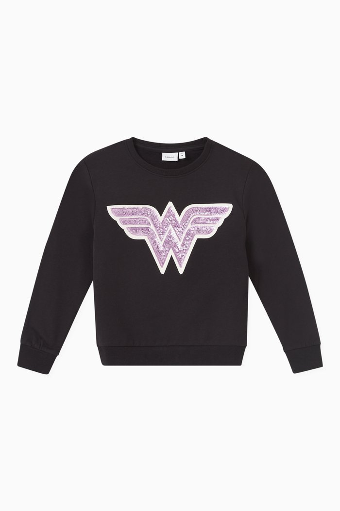 

Supergirl Sweatshirt in Cotton, Grey
