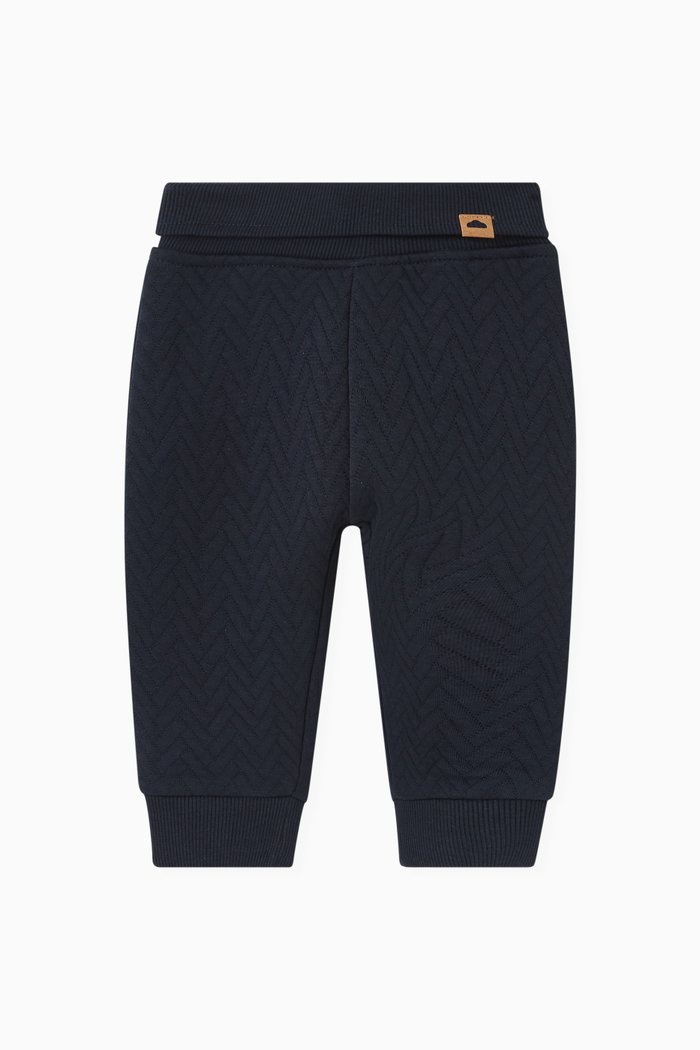 

Quilted Pants in Organic Cotton, Blue