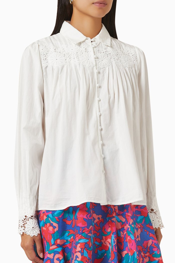 

Yasrivas Shirt in Organic Cotton, Neutral