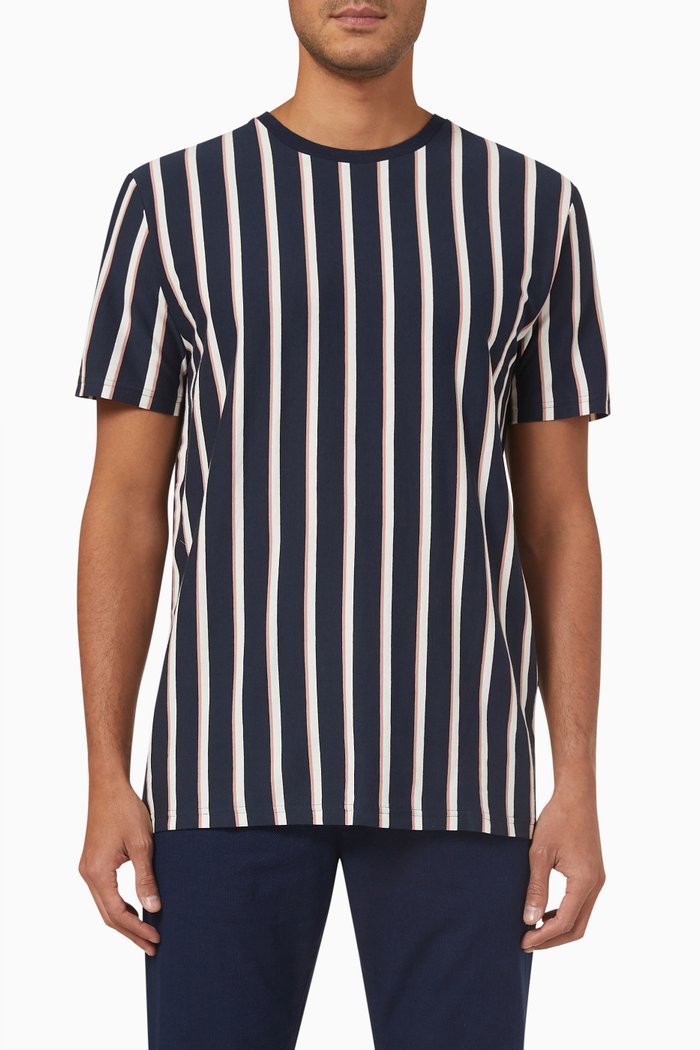 

T-shirt in Cotton Jersey, Multicolour
