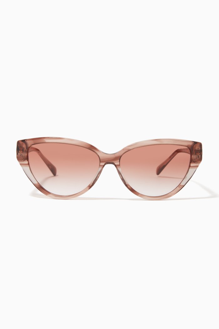 

Cat-eye Sunglasses in Acetate, Pink