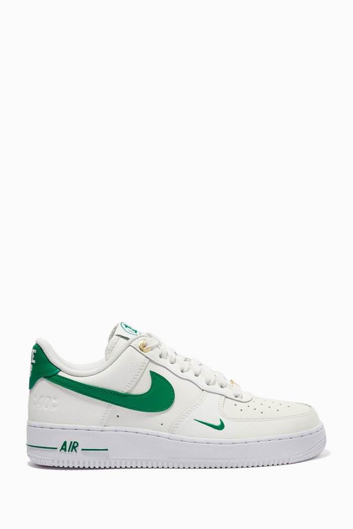 

Air Force 1 '07 Malachite Sneakers in Leather, White