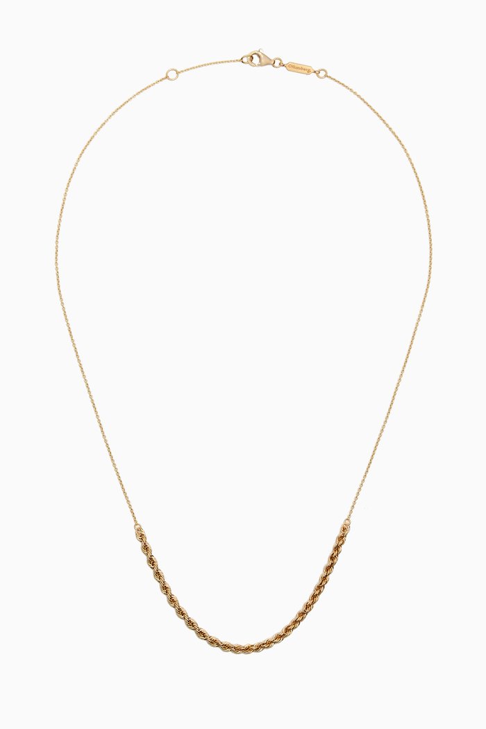 

Fine Twisted Necklace in Yellow Gold Vermeil