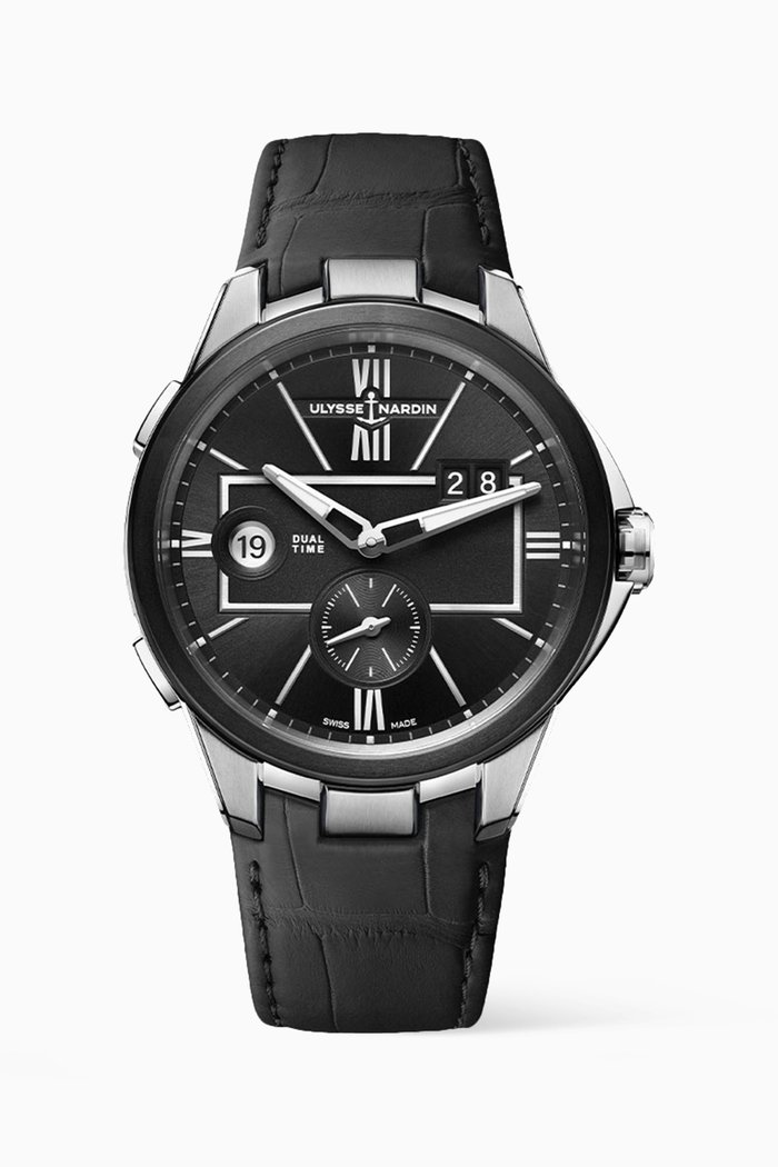

Blast Dual Time Watch, 42mm, Black