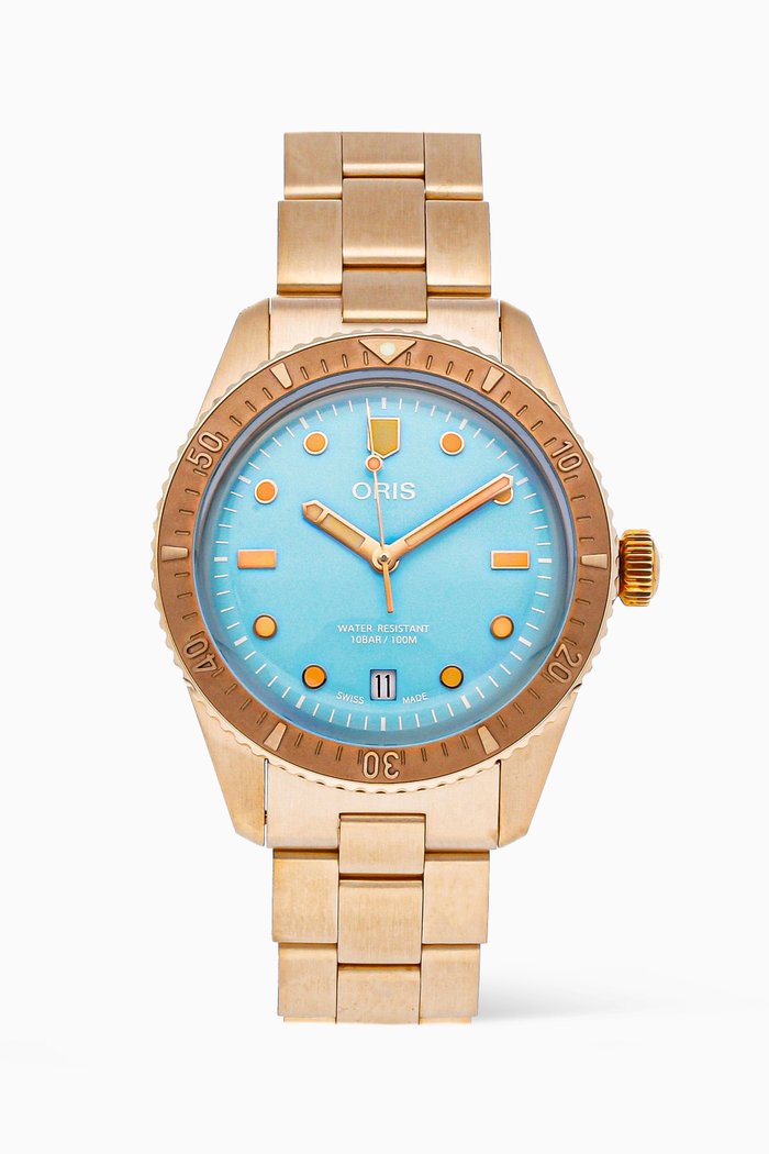 

Divers 65 Automatic Watch, 38mm, Blue
