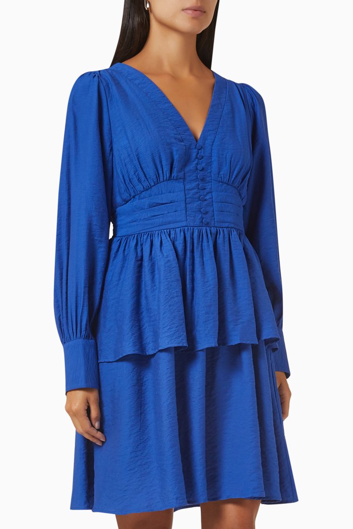 

Yasdaza Midi Dress in Viscose, Blue