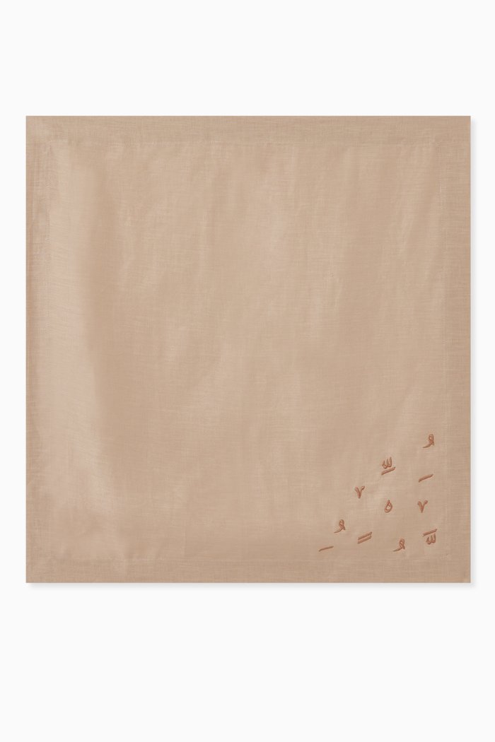 

Harakat Dinner Napkin in Linen, Pink