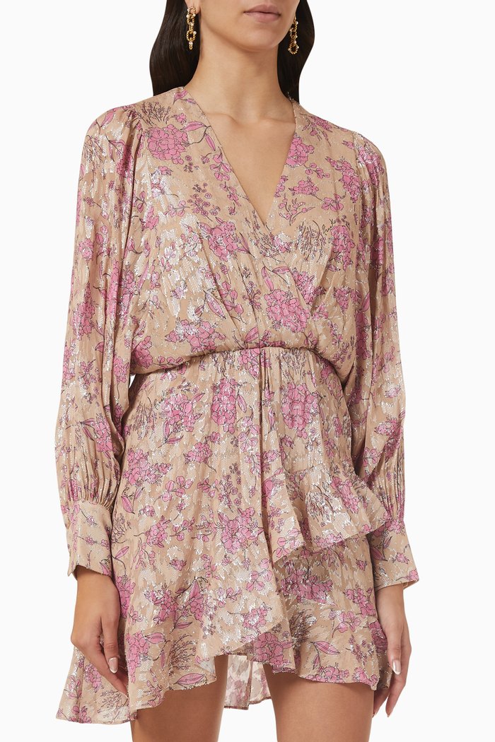 

Alma 1 Floral Wrap Dress, Multicolour