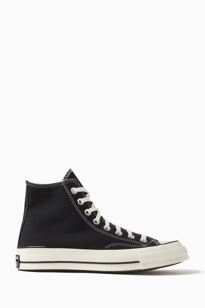 

Chuck 70 High-top Sneakers in Canvas, Black