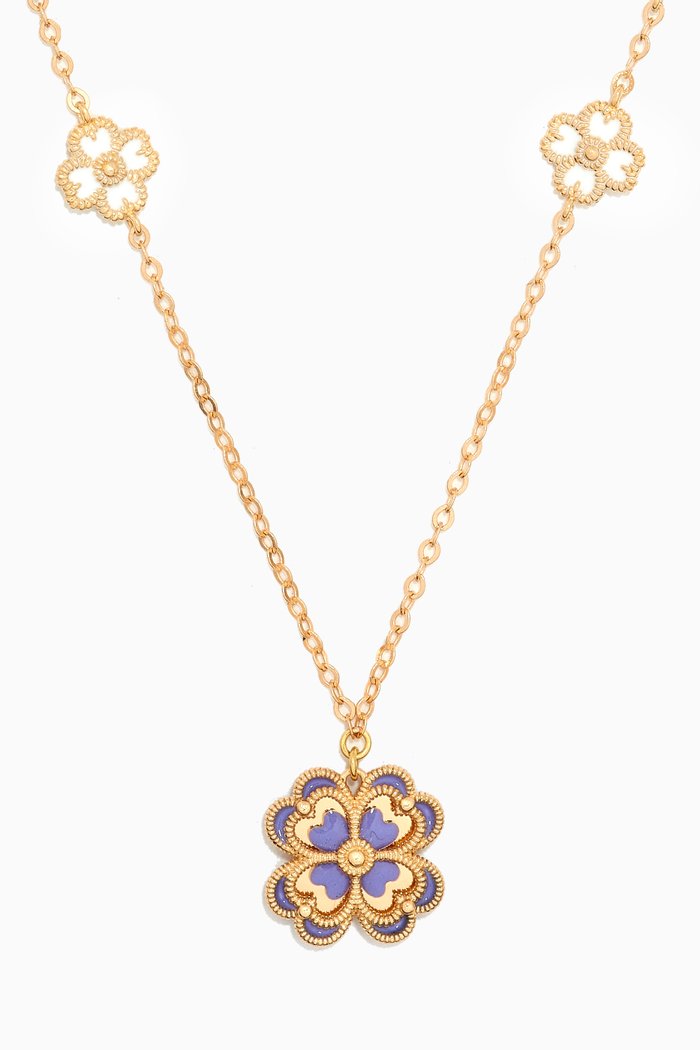 

Farfasha Giardino Necklace in 18kt Yellow Gold