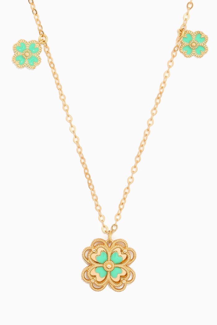 

Farfasha Giardino Necklace in 18kt Yellow Gold