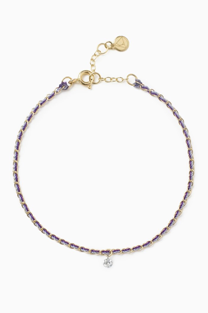 

Auric Wisdom Diamond Bracelet in 18kt Yellow Gold