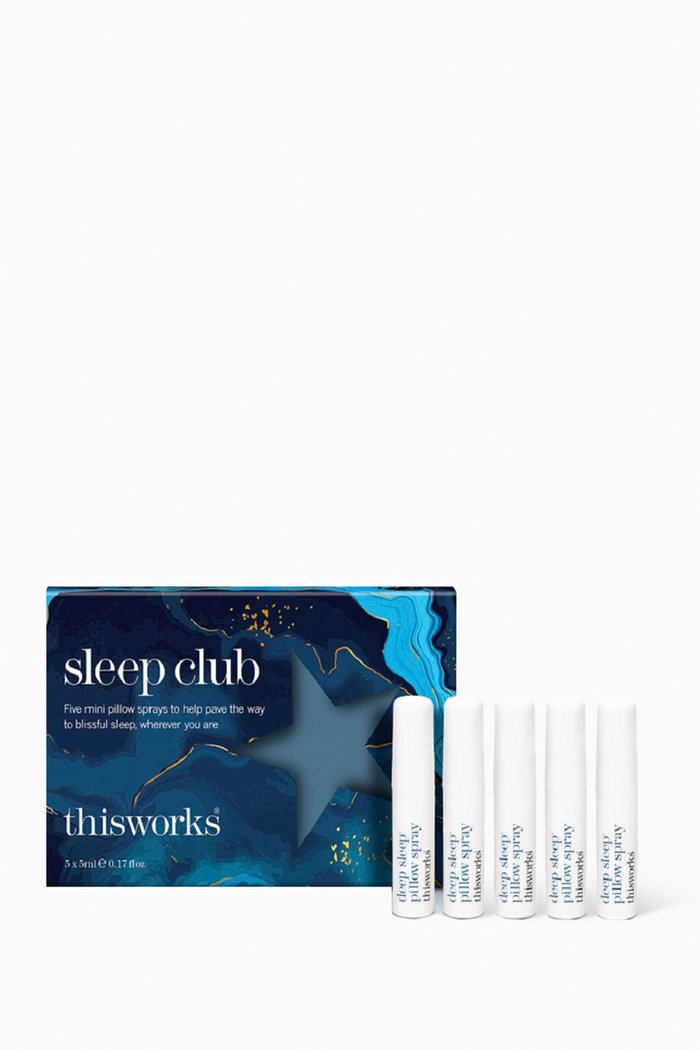 

Sleep Club Pillow Spray Gift Set, Colourless