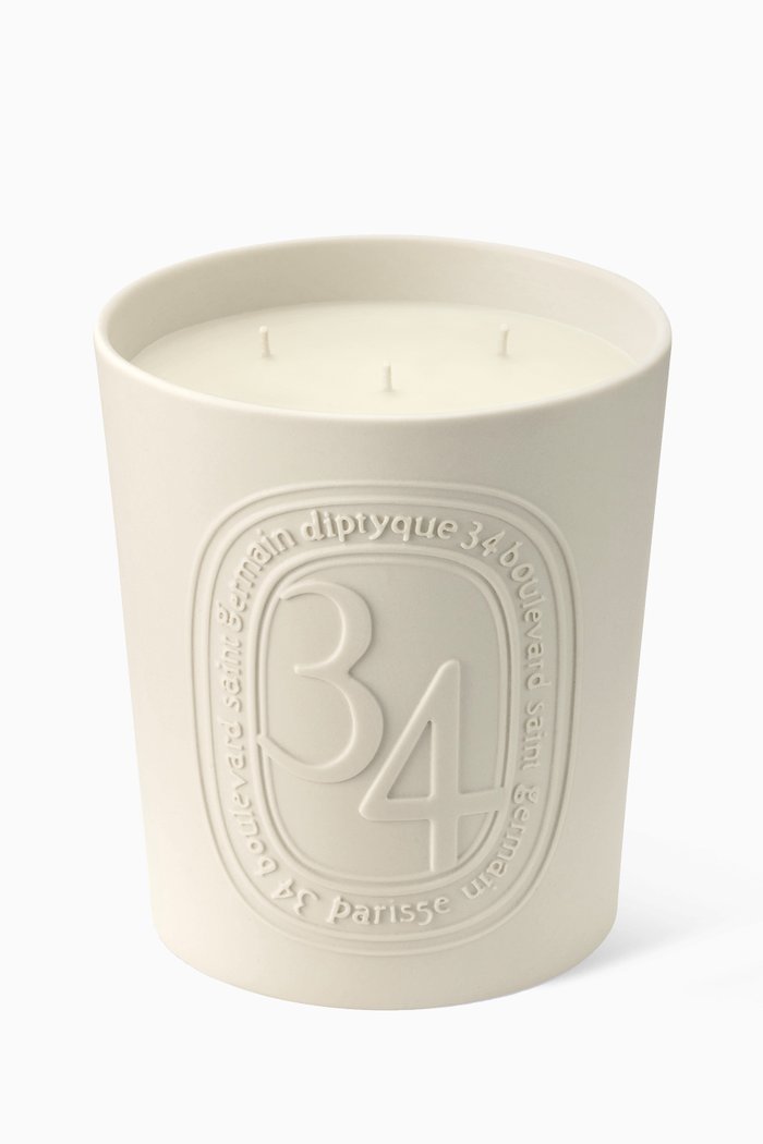 

34 Boulevard Saint Germain Candle, 600g, Colourless