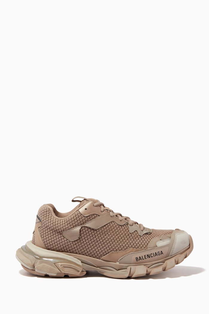 

Track.3 Sneakers in Mesh & Nylon, Neutral